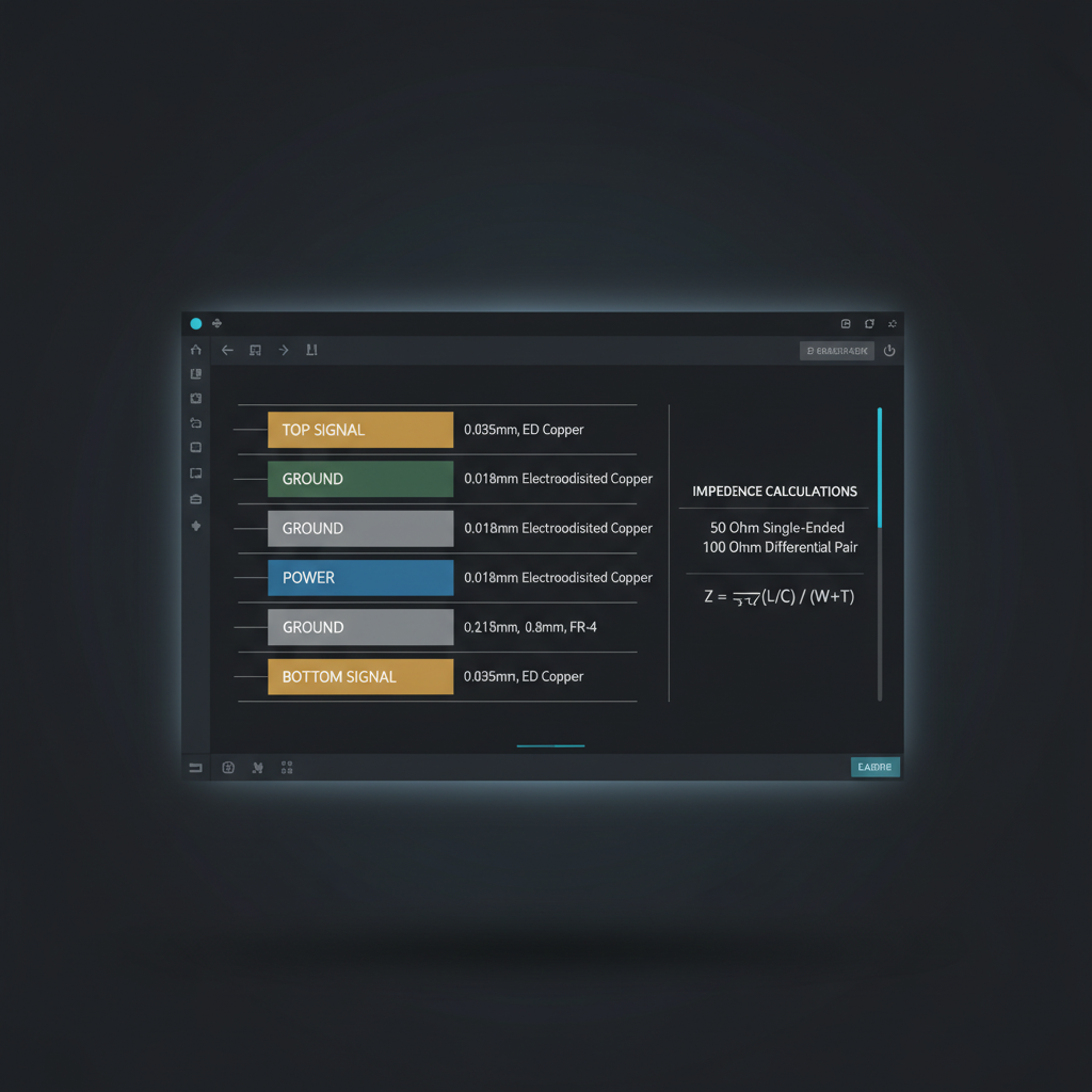 Layer stackup automation